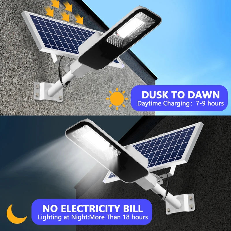 SolarGlow Street Light Eco - 200W Powerful Solar Light®